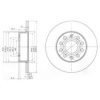 VW 1KO6156O1L Brake Disc